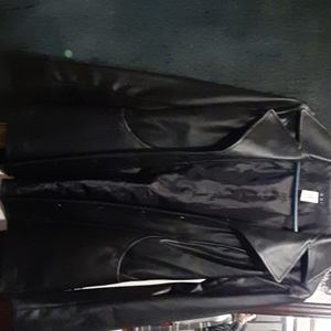 Black leather jacket size small. Make offer